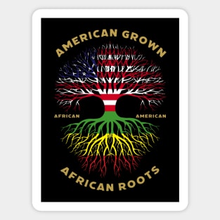 American Grown African Roots - African American Magnet